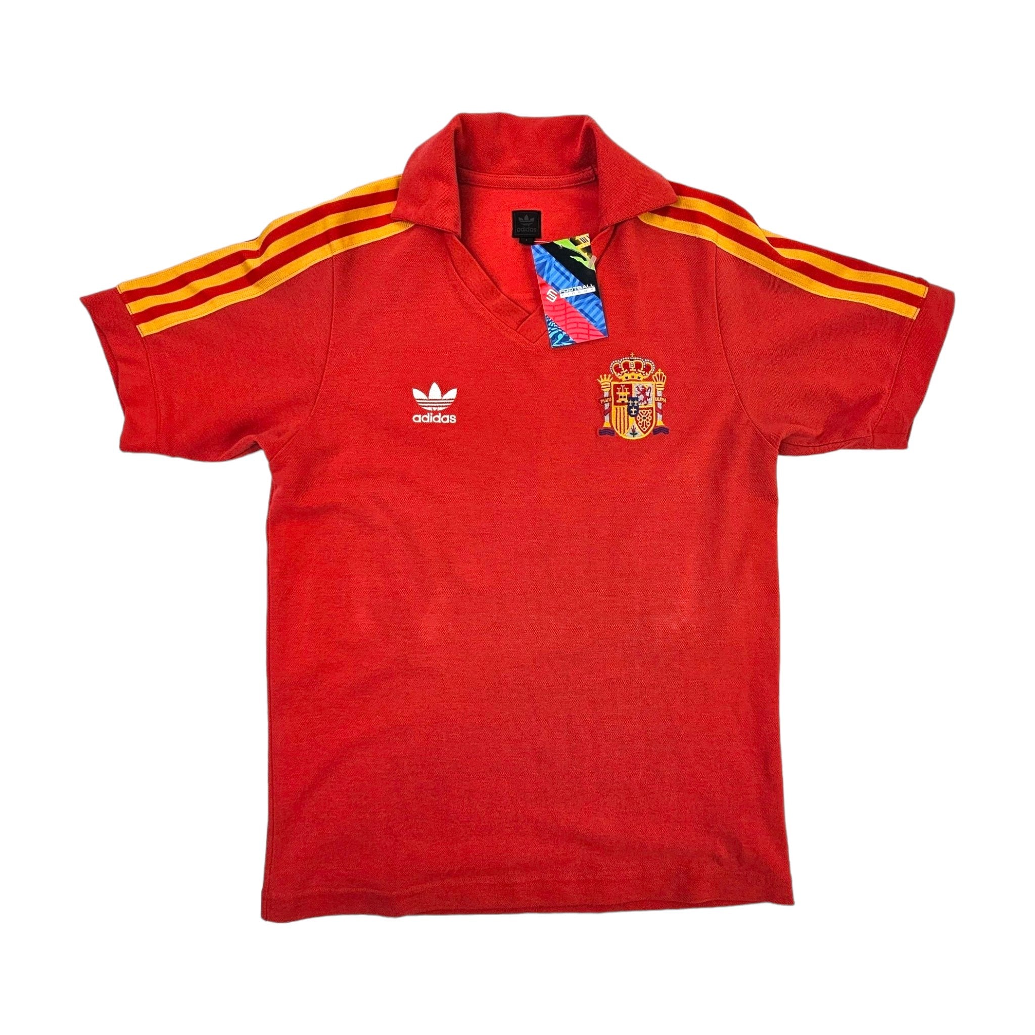 1982 Spain Home Football Shirt S Adidas Originals 2 Camacho Football Finery