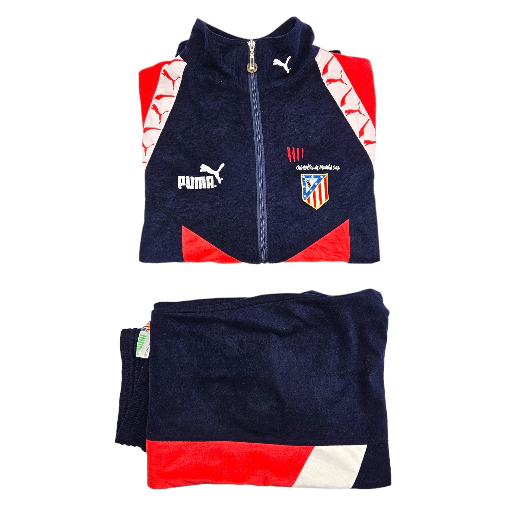 1994 95 Atletico Madrid Tracksuit Football Shirt XL Puma