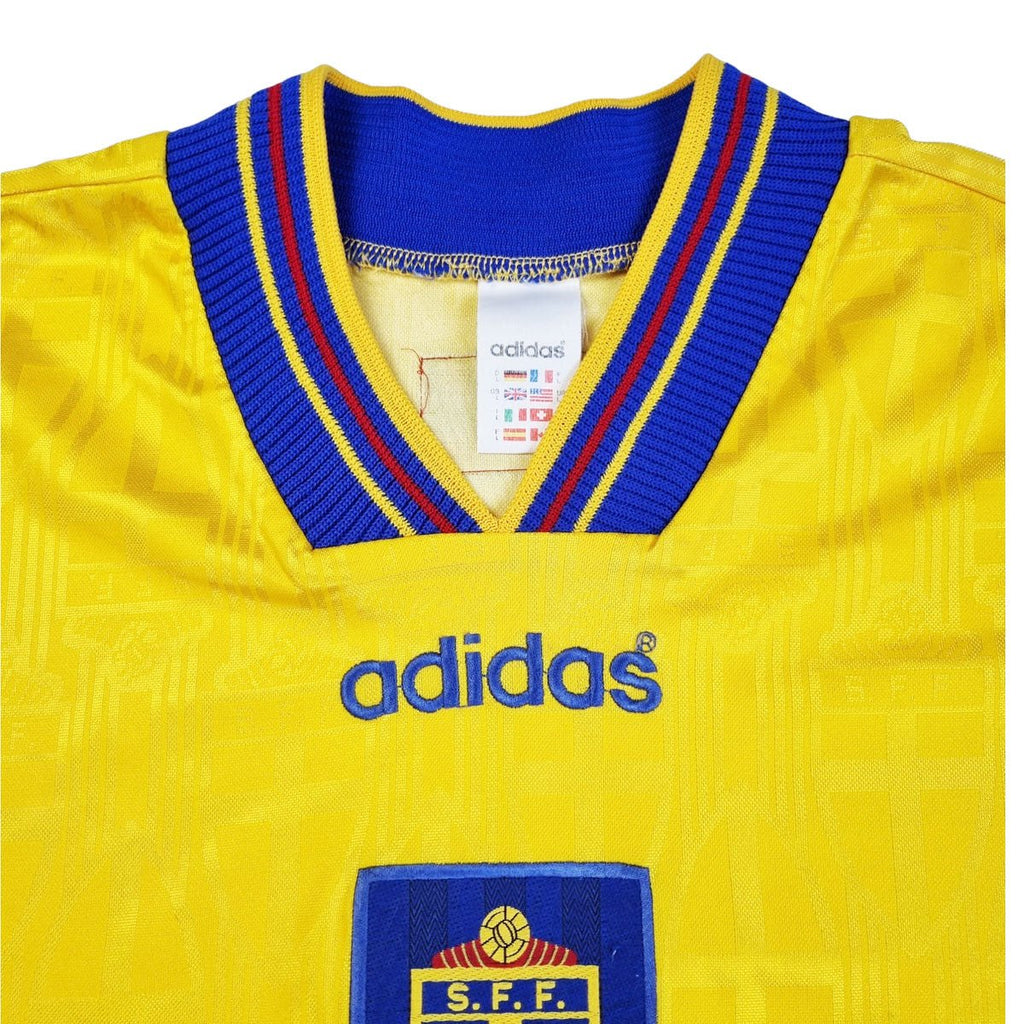 1996/97 Sweden Home Football Shirt (L) Adidas – Football Finery