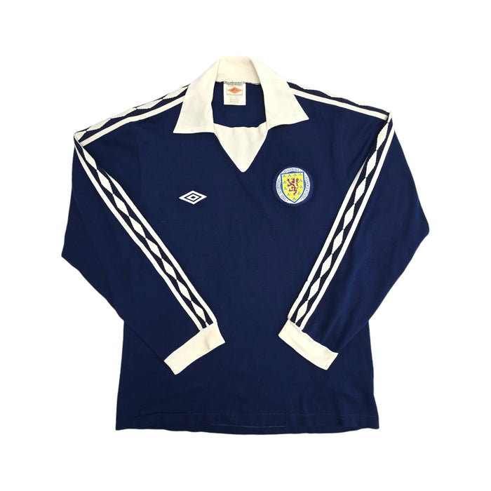 1976/79 Scotland Home Football Shirt (M) Umbro - Football Finery - FF204398