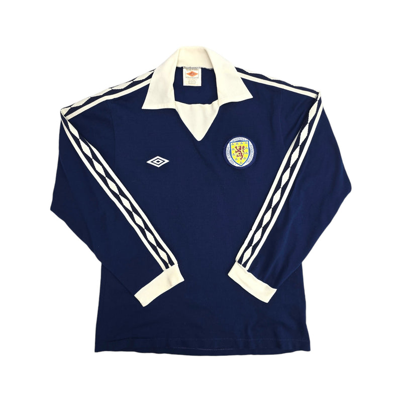 1976/79 Scotland Home Football Shirt (M) Umbro - Football Finery - FF204398