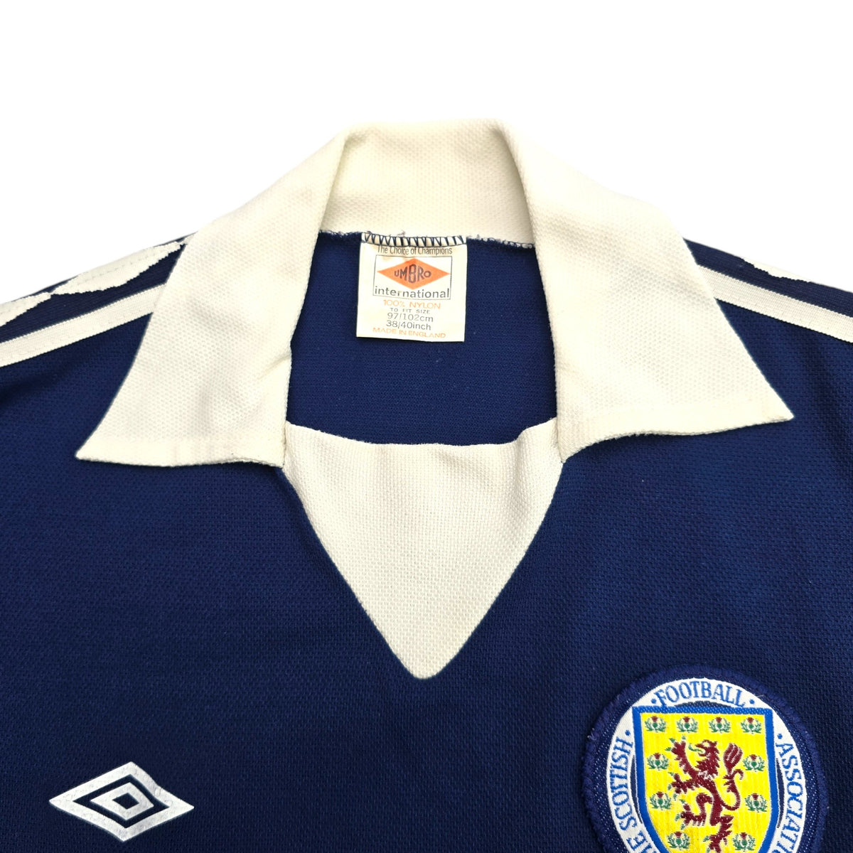 1976/79 Scotland Home Football Shirt (M) Umbro - Football Finery - FF204398