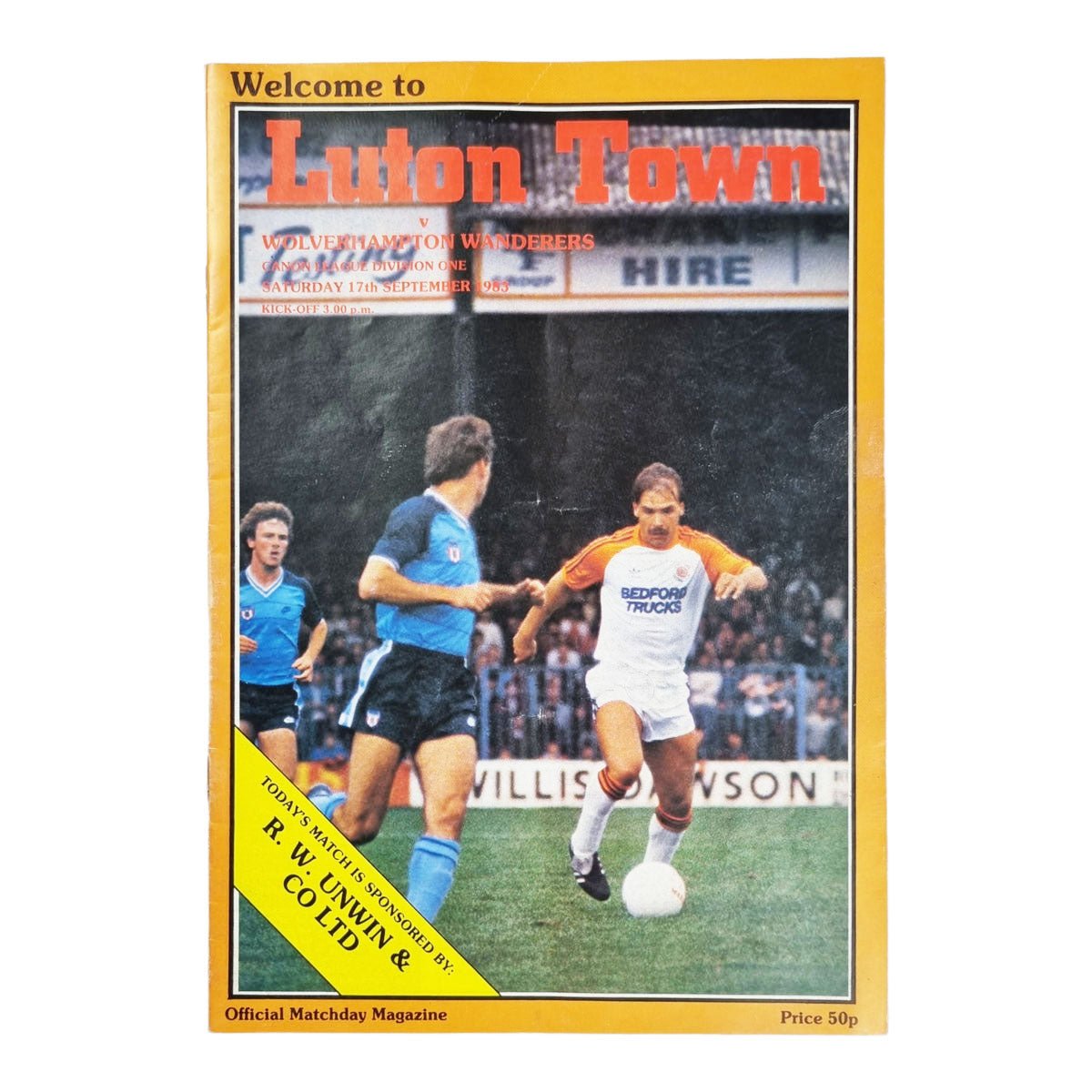 1980s Luton Town Division 1 Programme Bundle (x10) - Football Finery - FF202950