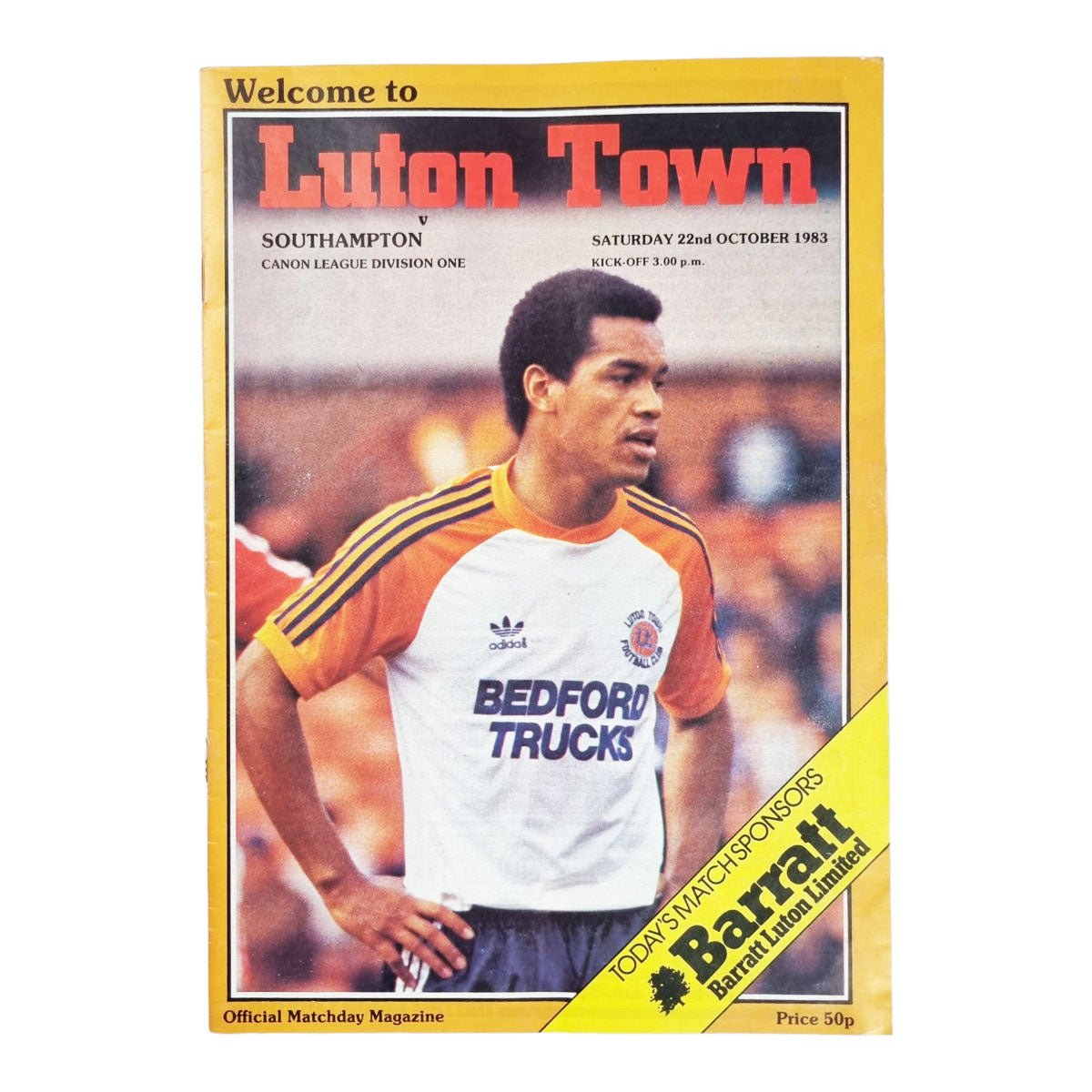 1980s Luton Town Division 1 Programme Bundle (x10) - Football Finery - FF202950