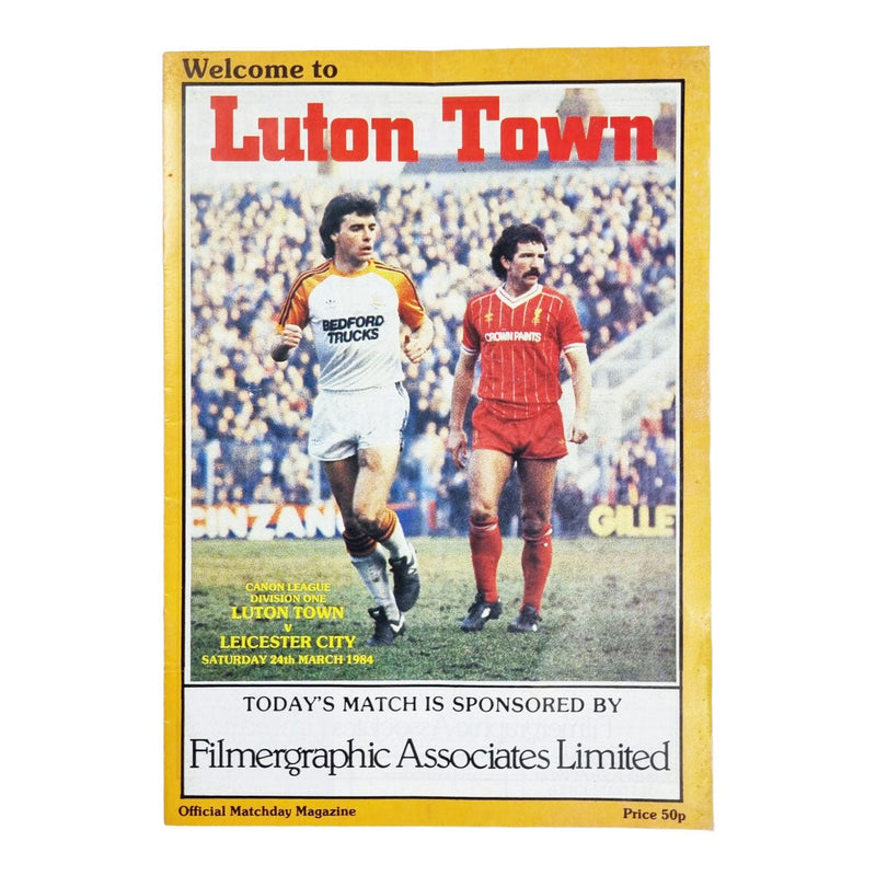 1980s Luton Town Division 1 Programme Bundle (x10) - Football Finery - FF202950