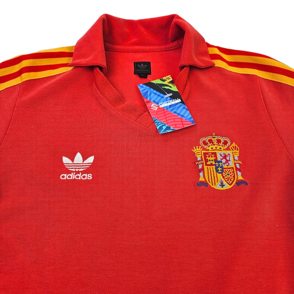 1982 Spain Home Football Shirt (S) Adidas Originals #2 (Camacho) - Football Finery - FF202727