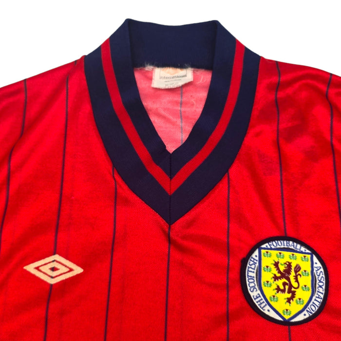 1982/83 Scotland Away Football Shirt (M) Umbro - Football Finery - FF204192