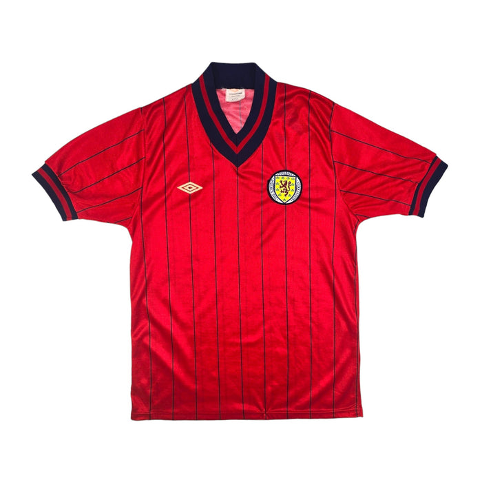 1982/83 Scotland Away Football Shirt (M) Umbro - Football Finery - FF204192