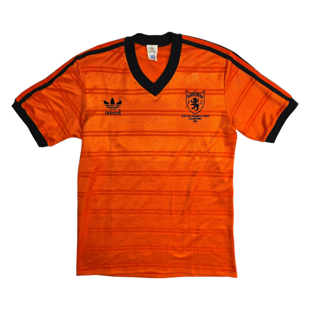 1983/84 Dundee United Home Football Shirt (M) Adidas - Football Finery - FF204374