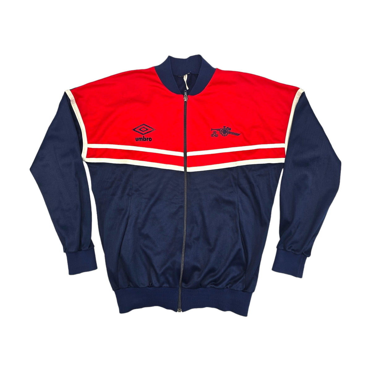 1984/85 Arsenal Tracksuit Top (M) Umbro - Football Finery - FF204038