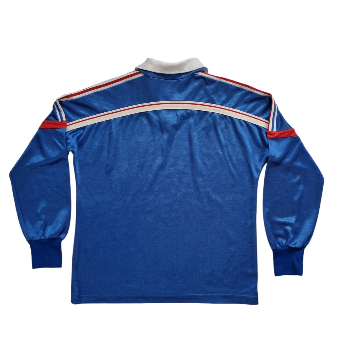 1985/90 France Home Football Shirt (S) Adidas - Football Finery - FF202703