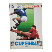 1986 FA Cup Final Liverpool vs Everton Programme - Football Finery - FF202949