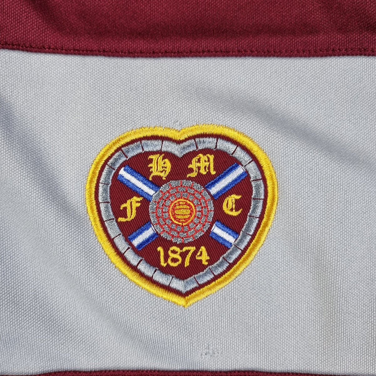 1986/87 Hearts (Tracksuit Top) V.Good (M) Umbro - Football Finery - FF202667