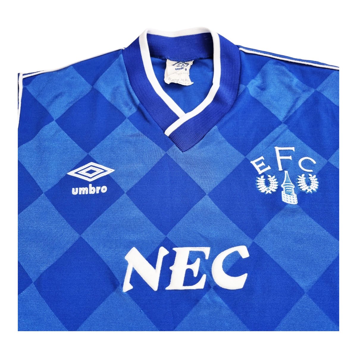 1986/88 Everton Home Football Shirt (S) Umbro - Football Finery - FF203107