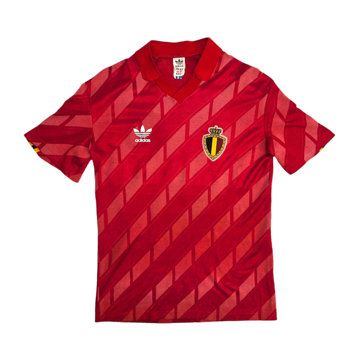 1986/90 Belgium Home Football Shirt (S) Adidas - Football Finery - FF204394