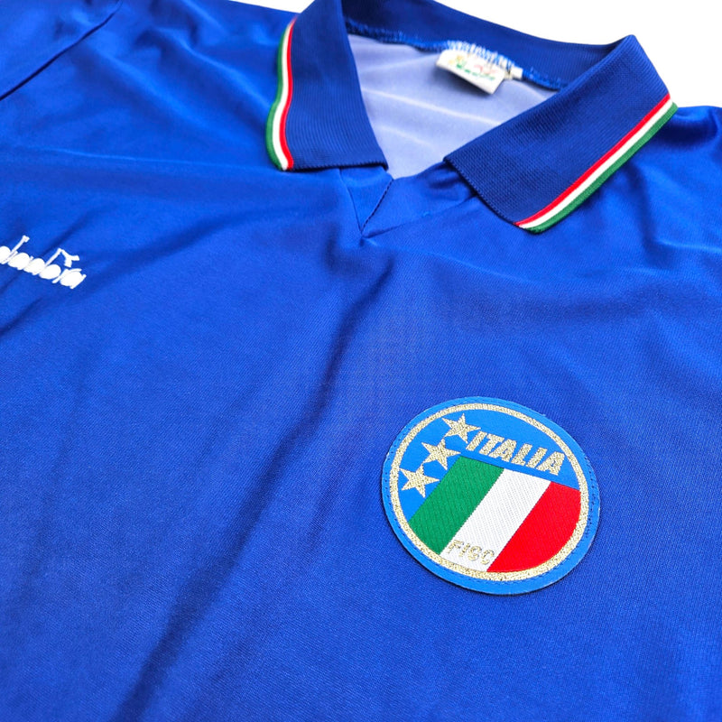 1986/90 Italy Home Football Shirt (L) Diadora - Football Finery - FF202711