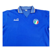 1986/90 Italy Home Football Shirt (M) Diadora - Football Finery - FF202512