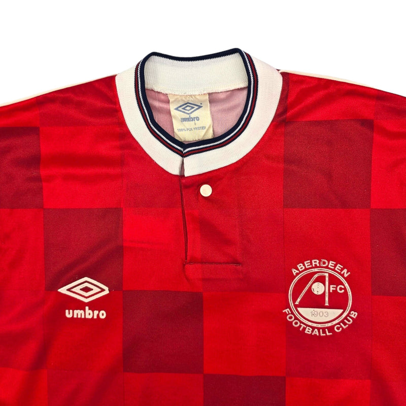 1987/88 Aberdeen Home Football Shirt (XS) Umbro - Football Finery - FF203950