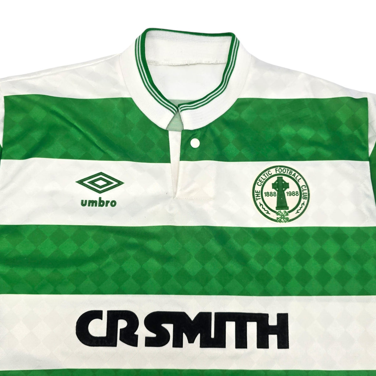 1987/89 Celtic Home Football Shirt (M) Umbro (Centenary) - Football Finery - FF204378