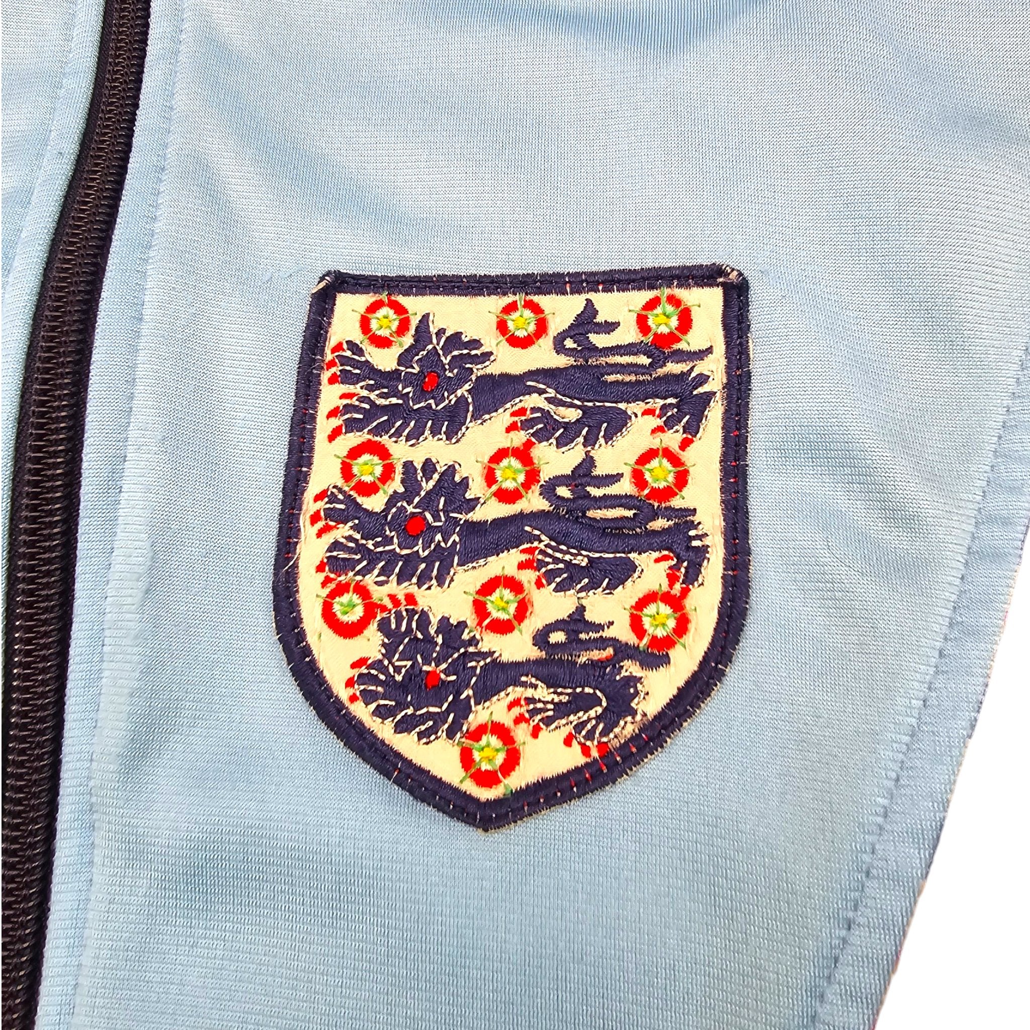 1987/89 England Tracksuit Top (Y) Umbro – Football Finery