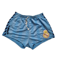 1988/89 Real Madrid Training Football Shorts (XL) Hummel - Football Finery - FF203025