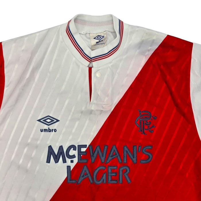 1988/90 Glasgow Rangers Away Football Shirt (XL) Umbro - Football Finery - FF204074