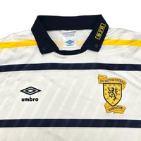 1988/90 Scotland Away Football Shirt (XL) Umbro - Football Finery - FF204087