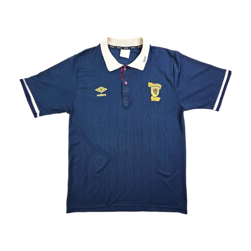 1988/91 Scotland Home Football Shirt (M) Umbro #5 (McStay) - Football Finery - FF203414
