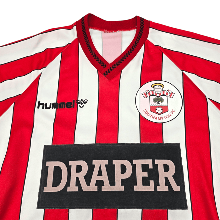 1989/91 Southampton Home Football Shirt (M) Hummel - Football Finery - FF300116