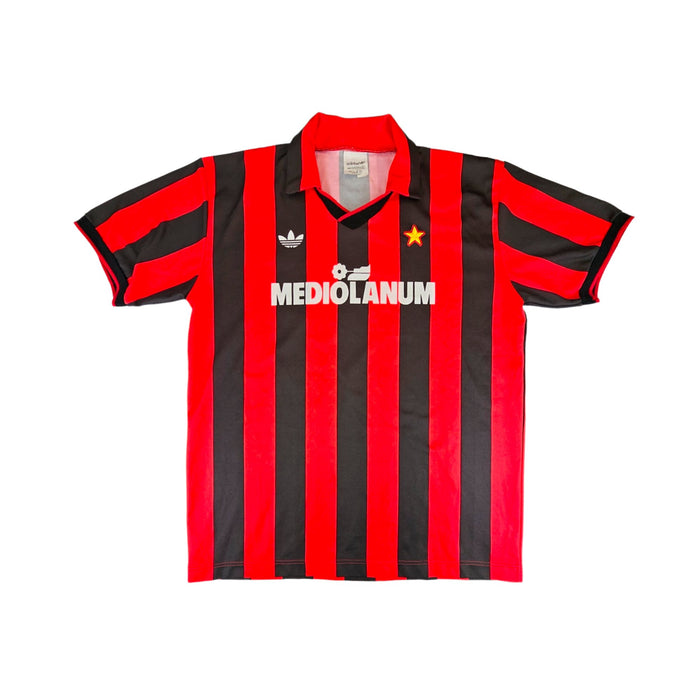 1990/91 AC Milan Home Football Shirt (XL) Adidas #10 - Football Finery - FF203347