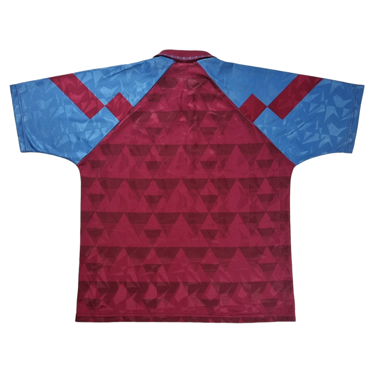 1990/91 Aston Villa Home Football Shirt (L) Umbro - Football Finery - FF202530