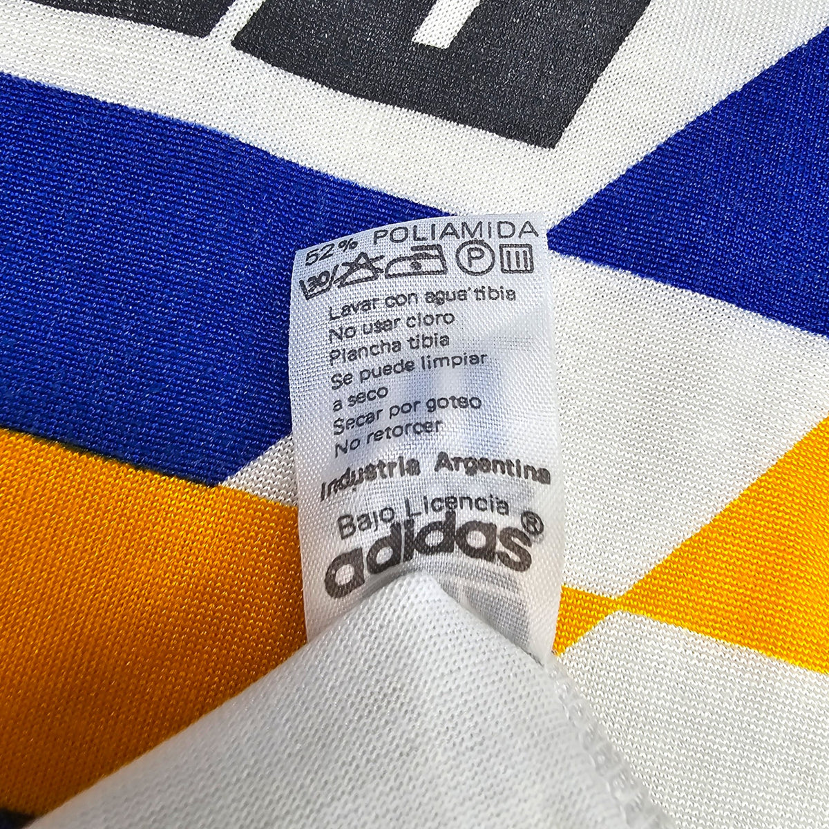 1990/91 Boca Juniors Away Football Shirt (M) Adidas - Football Finery - FF204388