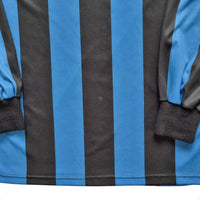 1990/91 Inter Milan Home Football Shirt (M) Uhlsport - Football Finery - FF202633