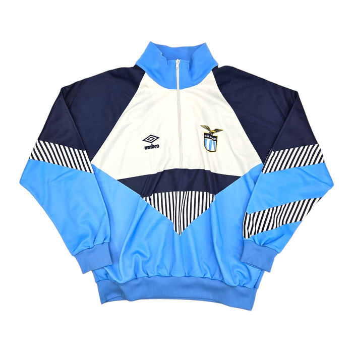 1990/91 Lazio Tracksuit Top (M) Umbro - Football Finery - FF204194