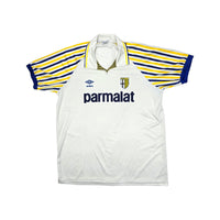 1990/91 Parma Home Football Shirt (XL) Umbro - Football Finery - FF202990