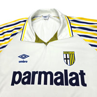 1990/91 Parma Home Football Shirt (XL) Umbro - Football Finery - FF202990