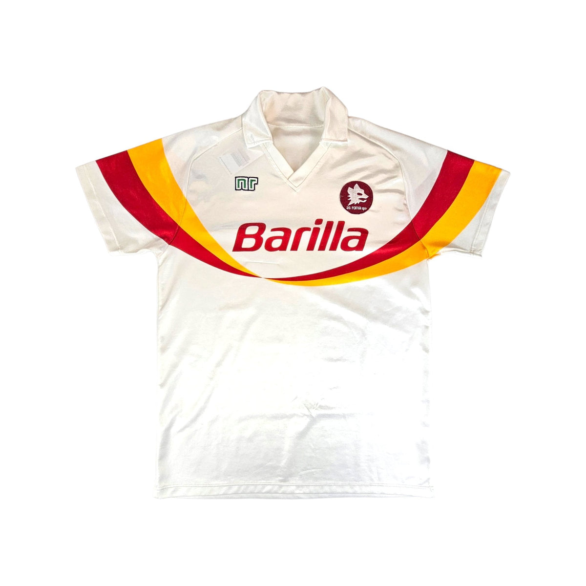 1990/91 Roma Away Football Shirt (L) Ennerre - Football Finery - FF203350