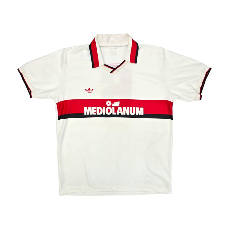 1990/92 AC Milan Away Football Shirt (M) Adidas #6 (Baresi) - Football Finery - FF203957