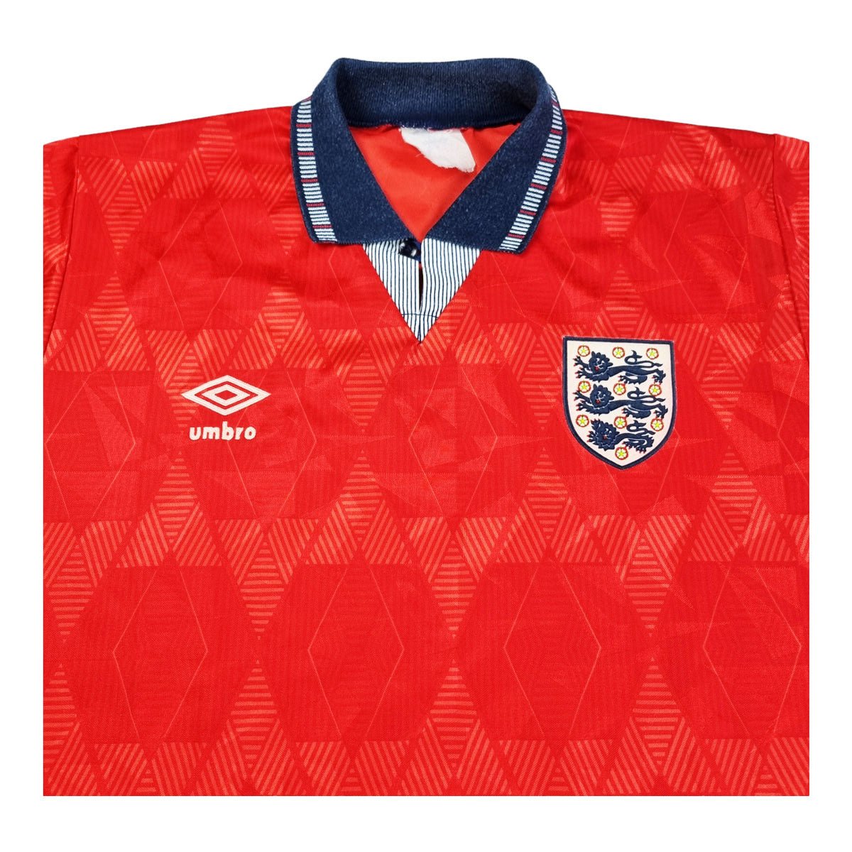 1990/92 England Away Football Shirt (L) Umbro – Football Finery