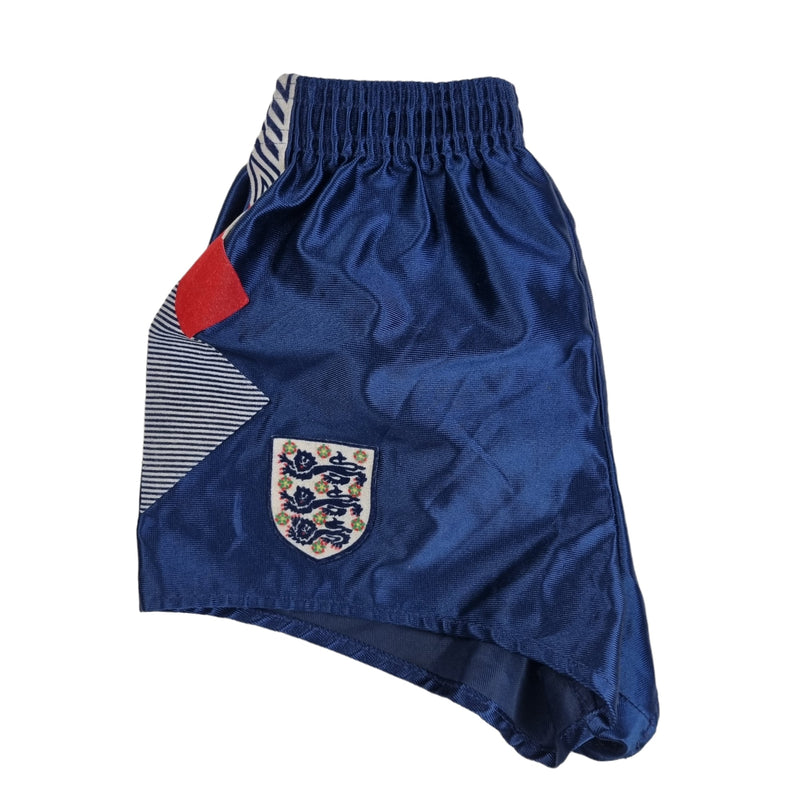 1990/92 England Football Shorts (Y) Umbro - Football Finery - FF202403
