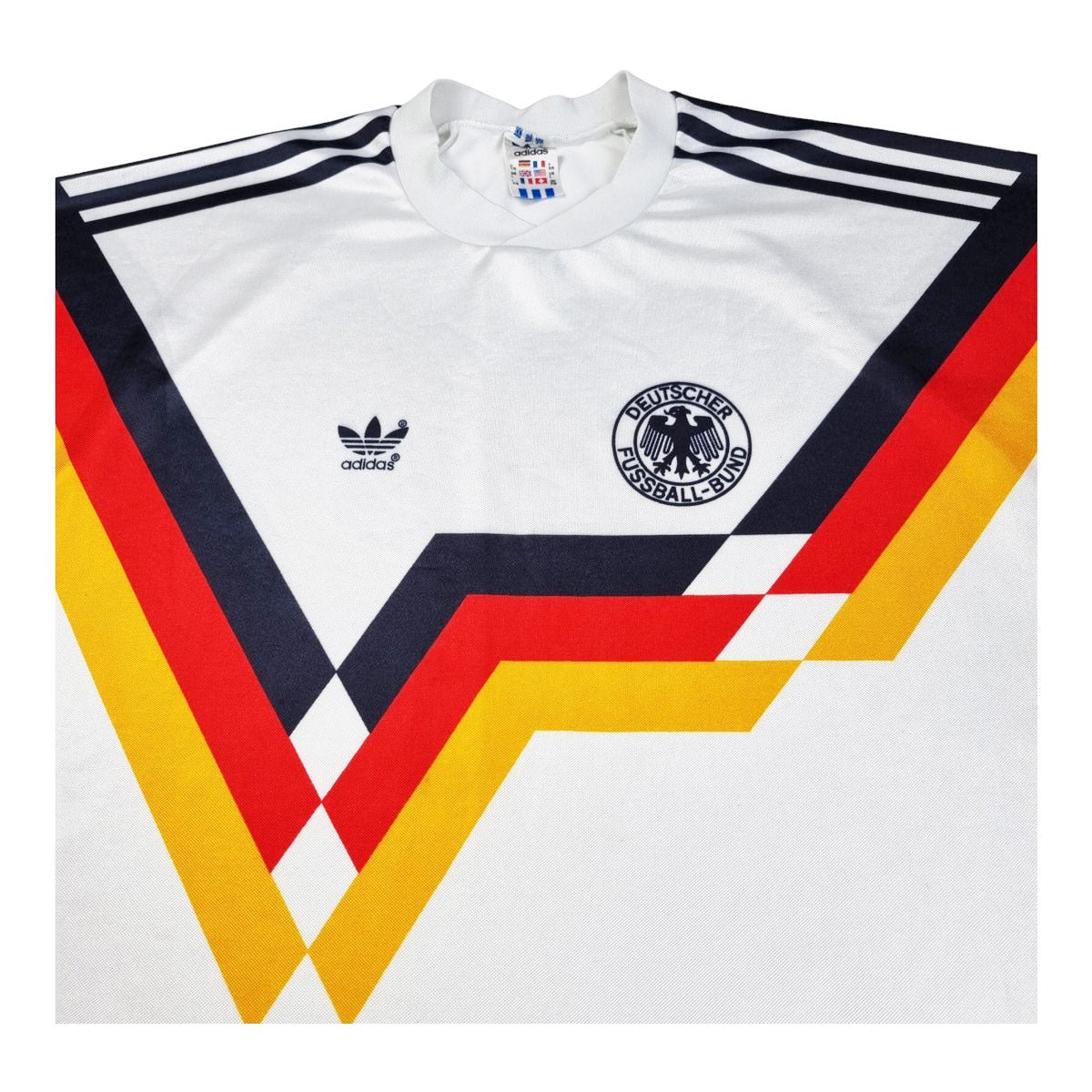 1990/92 Germany Home Football Shirt (L) Adidas - Football Finery - FF202705