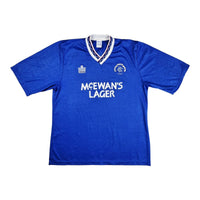 1990/92 Glasgow Rangers Home Football Shirt (XL) Admiral - Football Finery - FF202816