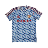 1990/92 Manchester United Away Football Shirt (M) Adidas Originals #11 - Football Finery - FF202616