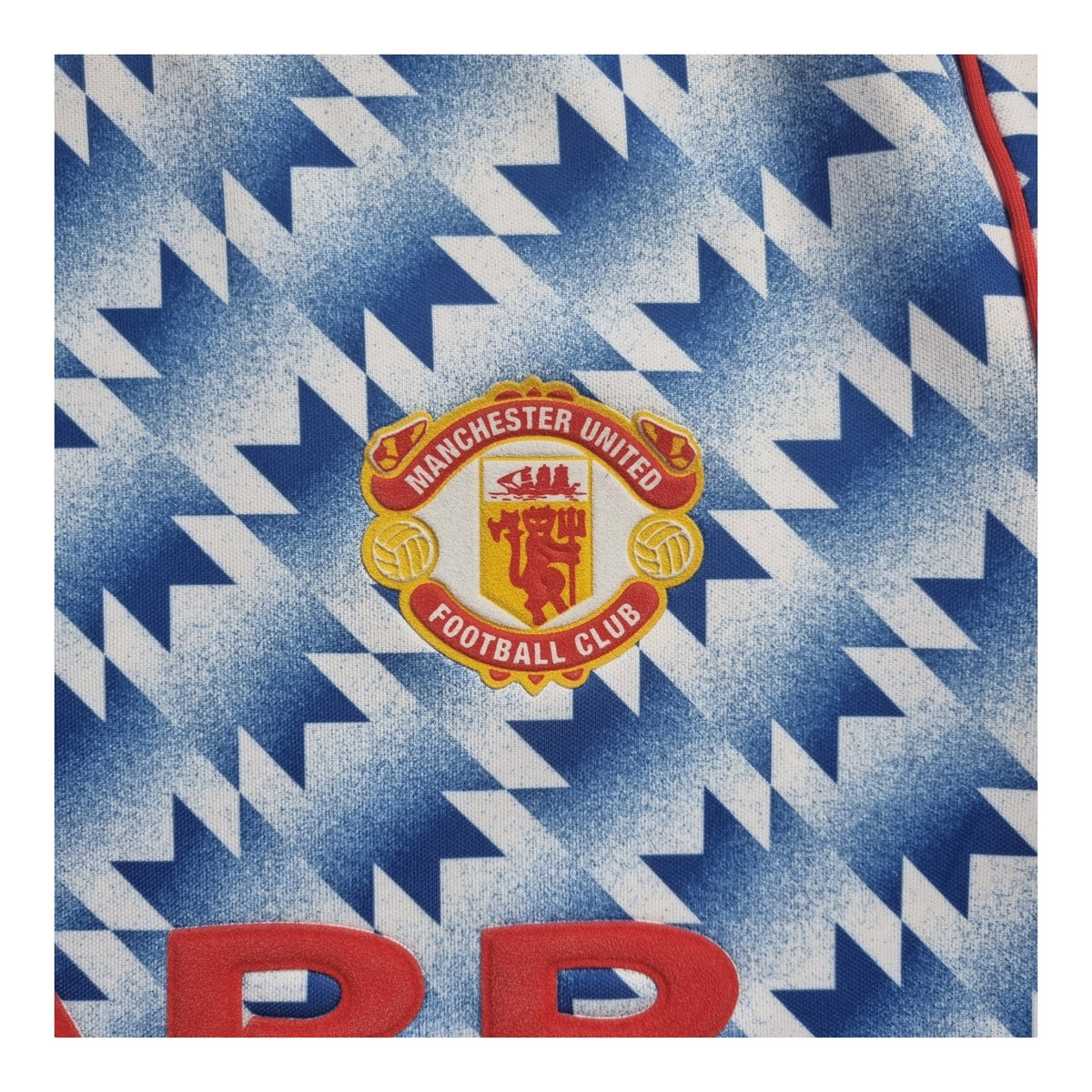 1990/92 Manchester United Away Football Shirt (M) Adidas Originals #11 - Football Finery - FF202616