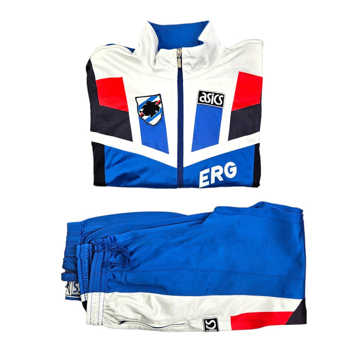 1990/92 Sampdoria Tracksuit (M) Asics - Football Finery - FF202654