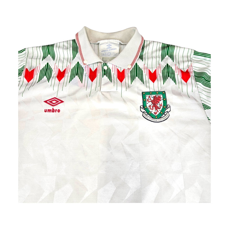 1990/93 Wales Away Football Shirt (XL) Umbro - Football Finery - FF203356