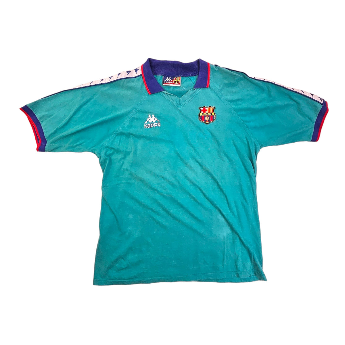 1990s Barcelona Training Shirt (L) Kappa - Football Finery - FF203035