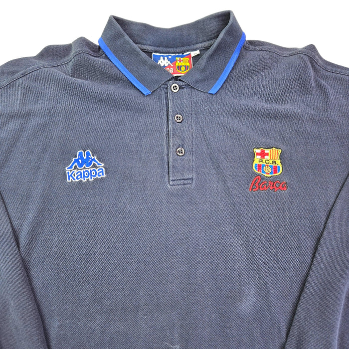 1990s Barcelona Training Shirt (XL) Kappa - Football Finery - FF203036