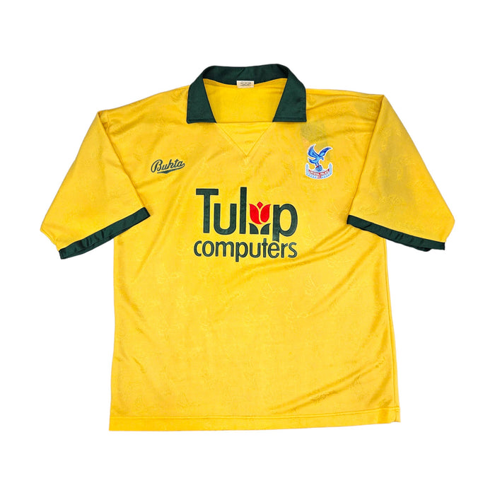 1991/92 Crystal Palace Away Football Shirt (L) Bukta - Football Finery - FF204149