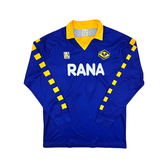 1991/92 Hellas Verona Home Football Shirt (XL) Uhlsport #5 - Football Finery - FF300105